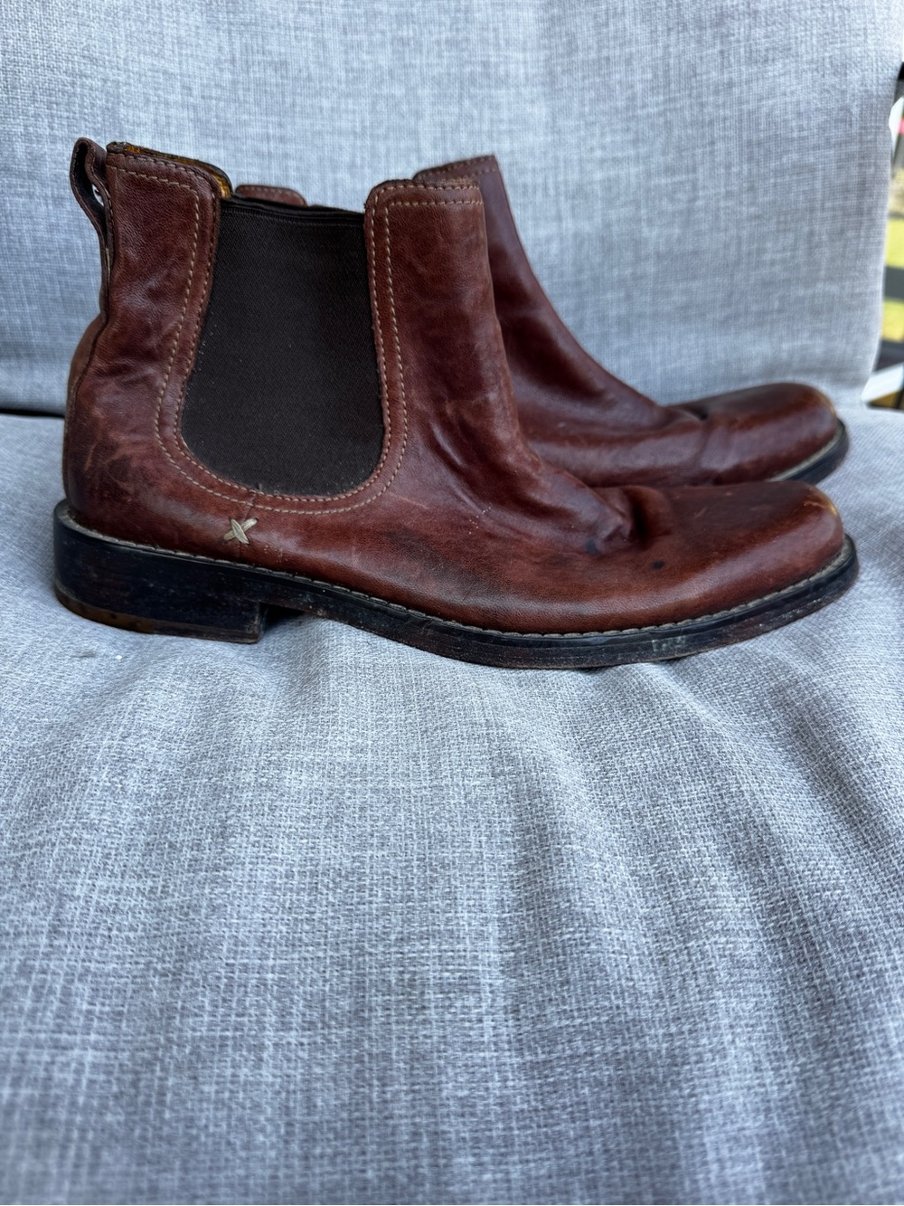 Cole Haan Men’s Brown Leather Chelsea Ankle Boots | Size 8M (C05740)
